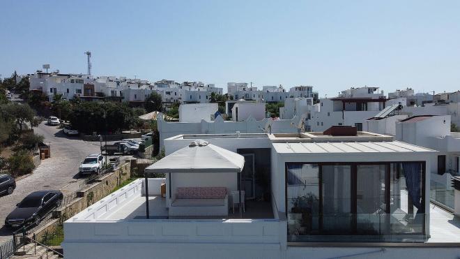 Вилла 3+1 с видом на море в Бодрум