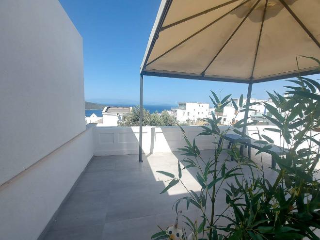 Вилла 3+1 с видом на море в Бодрум