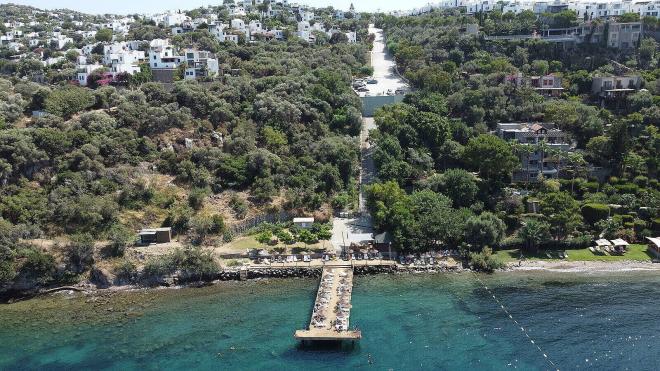 Вилла 3+1 с видом на море в Бодрум