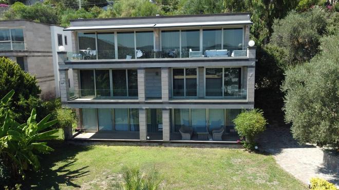 Дюплекс 3+1 с видом на море в Бодрум