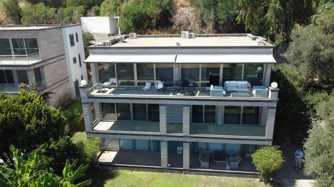 Дюплекс 3+1 с видом на море в Бодрум