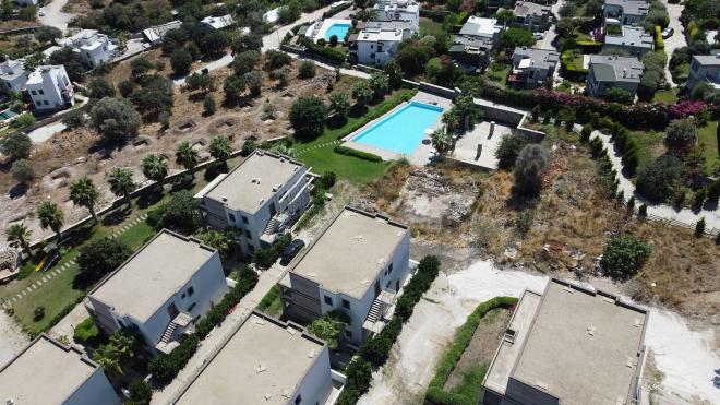 Дюплекс 3+1 с видом на море в Бодрум