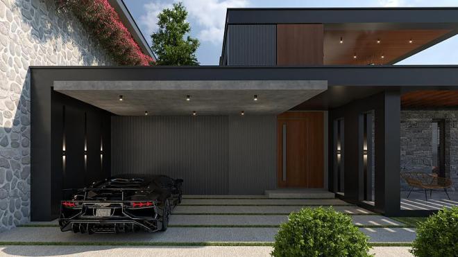 Вилла 4+1 с видом на море в Бодрум