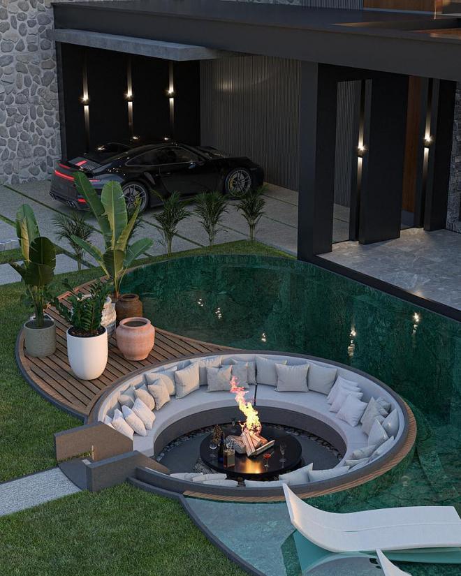 Вилла 4+1 с видом на море в Бодрум