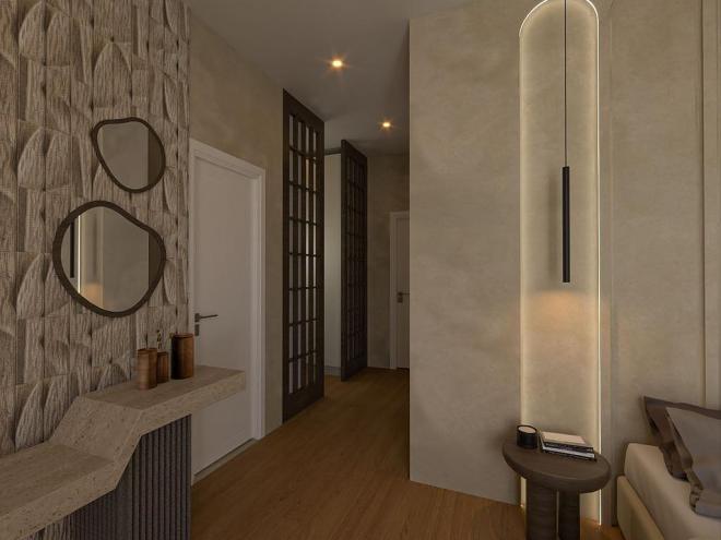 Вилла 4+1 с видом на море в Бодрум