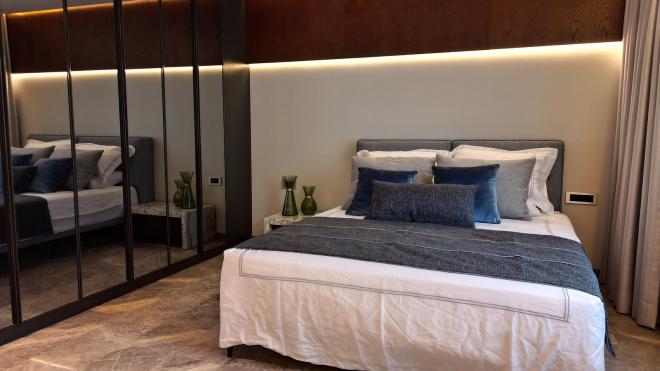 Квартира 1+1 с видом на море в Бодрум