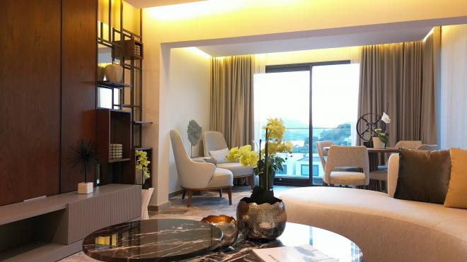 Квартира 2+1 с видом на море в Бодрум