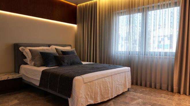 Квартира 2+1 с видом на море в Бодрум