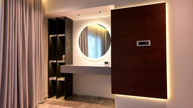 Квартира 2+1 с видом на море в Бодрум