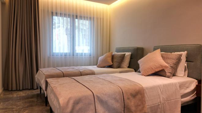 Квартира 2+1 с видом на море в Бодрум