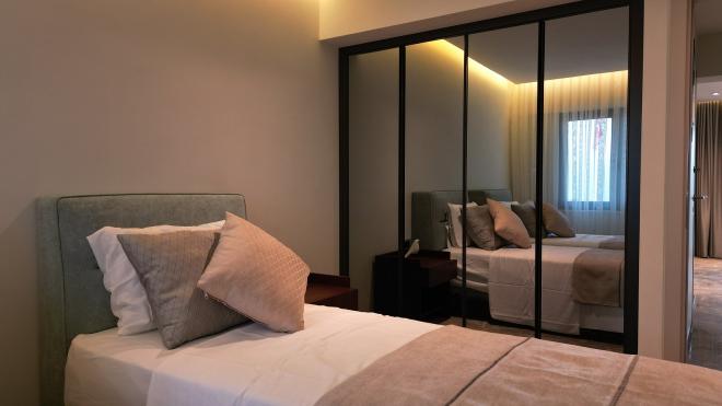 Квартира 2+1 с видом на море в Бодрум