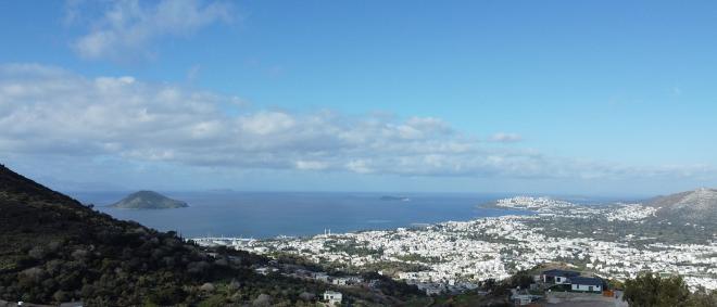 Вилла 4+3 с видом на море в Бодрум