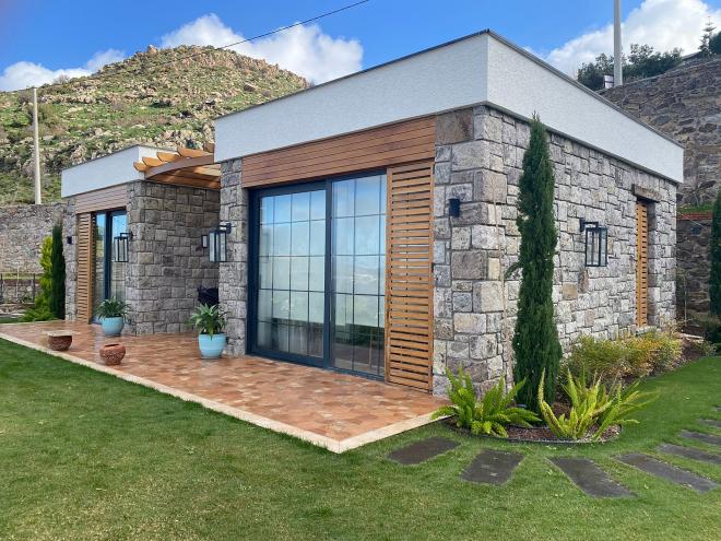 Вилла 4+3 с видом на море в Бодрум