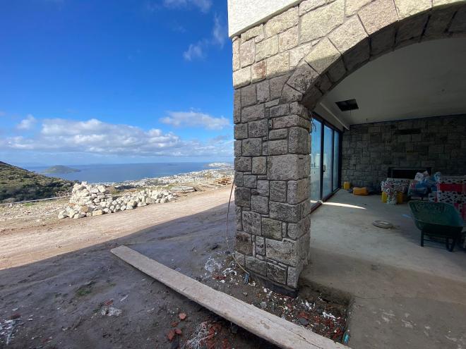 Вилла 4+3 с видом на море в Бодрум