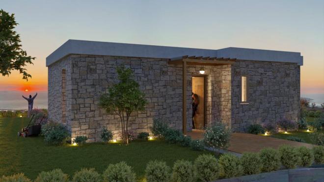 Вилла 4+3 с видом на море в Бодрум