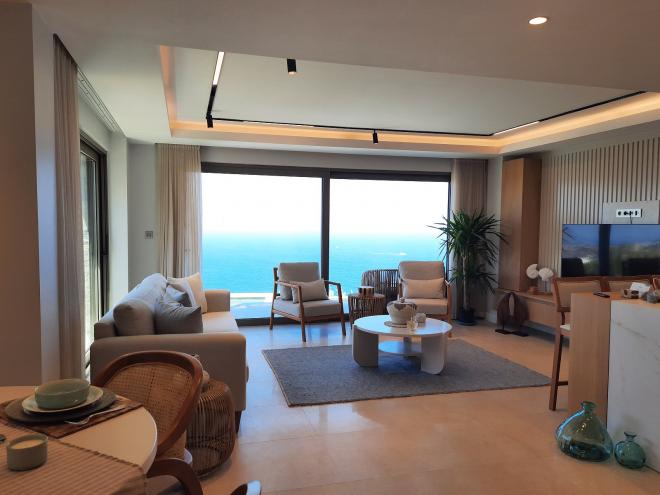 Вилла 3+1 с видом на море в Бодрум