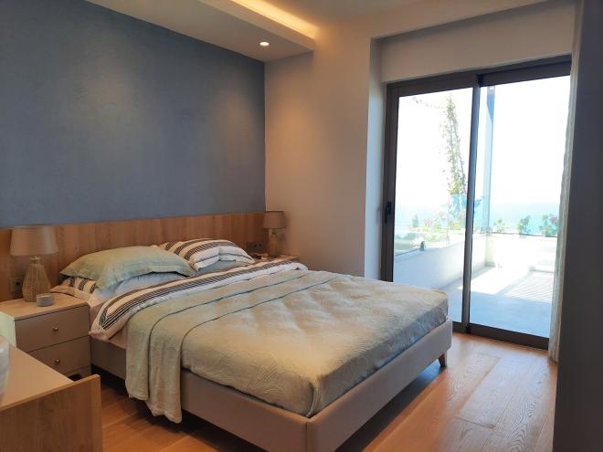 Вилла 4+1 с видом на море в Бодрум