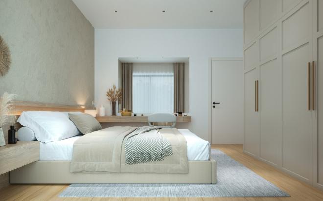 Вилла 4+1 с видом на море в Бодрум