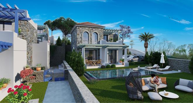 Вилла 3+1 в Бодрум