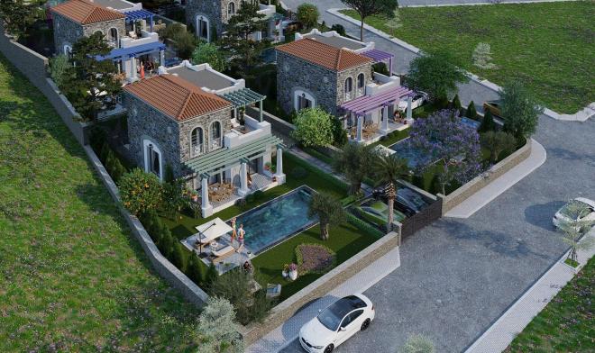 Вилла 3+1 в Бодрум