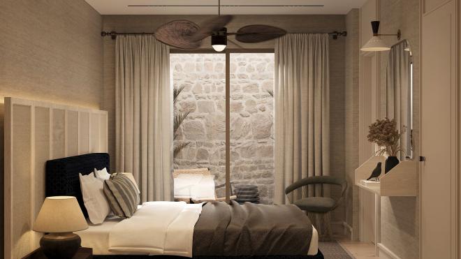 Квартира 2+1 с видом на море в Бодрум