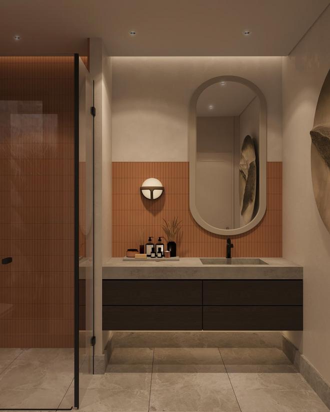 Квартира 3+1 с видом на море в Бодрум