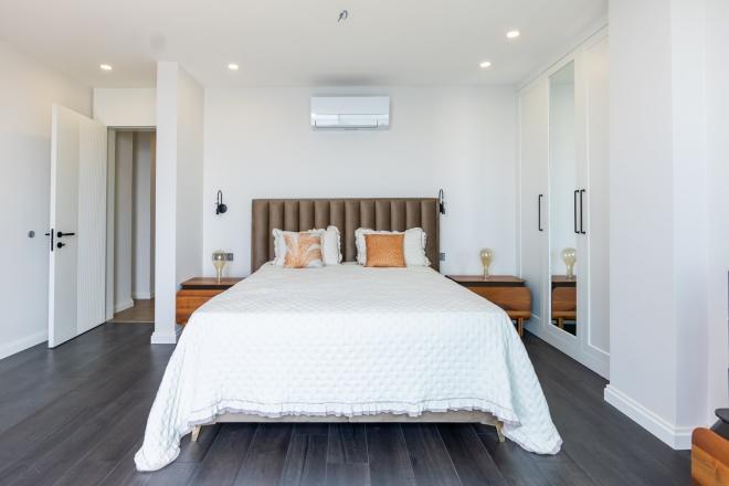 Квартира 2+1 с видом на море в Бодрум