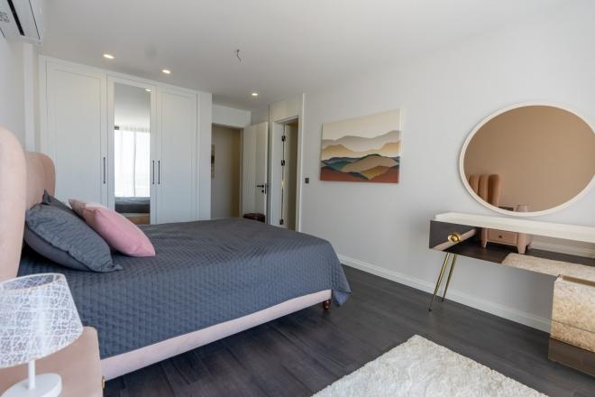 Дюплекс 3+1 с видом на море в Бодрум