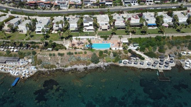 Вилла 7+1 с видом на море в Бодрум