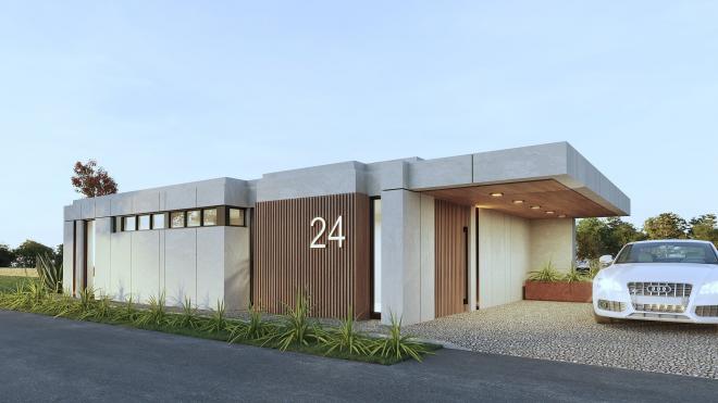 Вилла 4+1 с видом на море в Бодрум