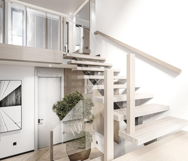 Вилла 4+1 с видом на море в Бодрум