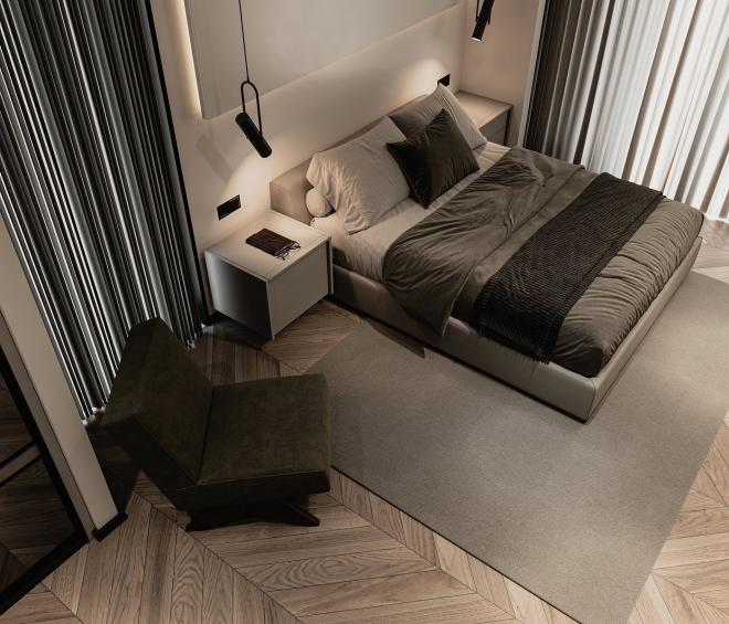 Вилла 4+1 с видом на море в Бодрум