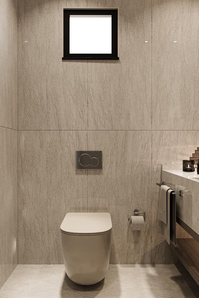 Вилла 4+1 с видом на море в Бодрум