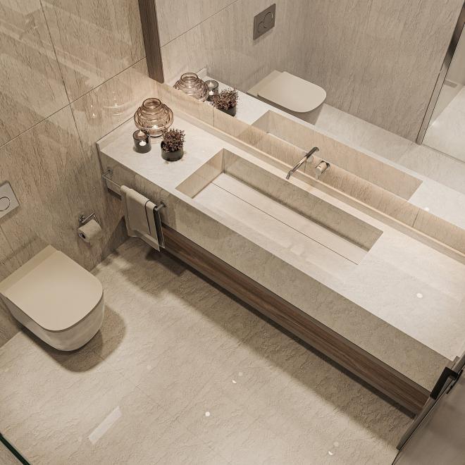 Вилла 4+1 с видом на море в Бодрум