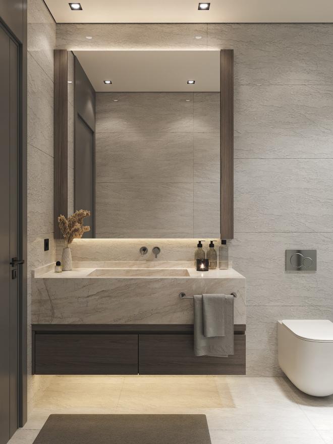 Вилла 4+1 с видом на море в Бодрум