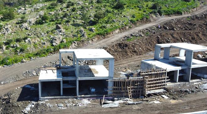 Вилла 4+1 с видом на море в Бодрум