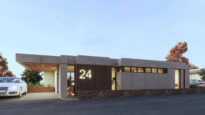 Вилла 4+1 с видом на море в Бодрум