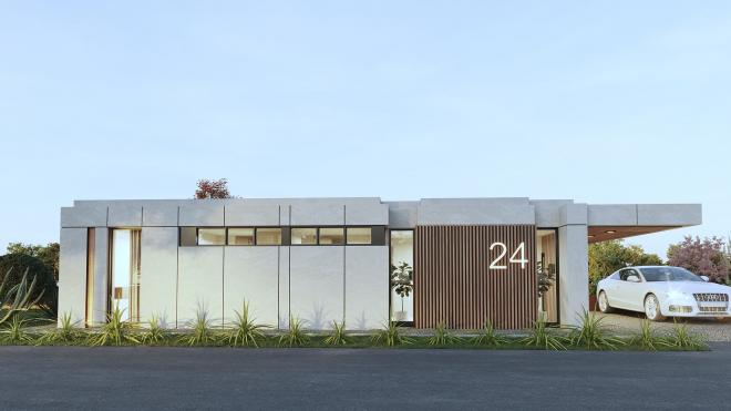 Вилла 4+1 с видом на море в Бодрум