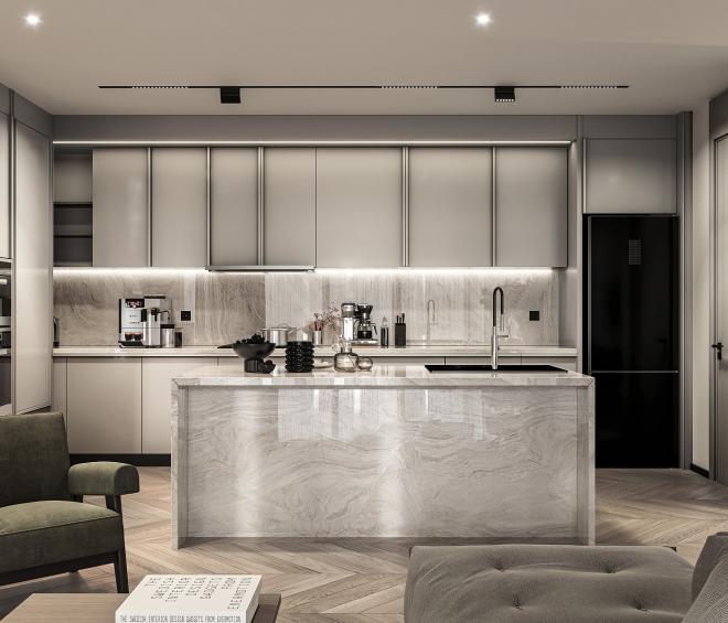 Вилла 4+1 с видом на море в Бодрум