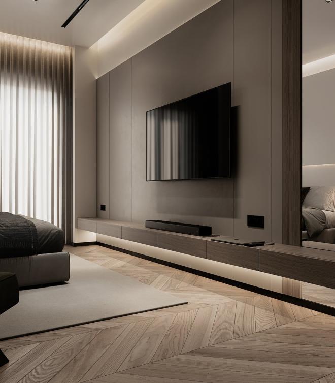 Вилла 4+1 с видом на море в Бодрум