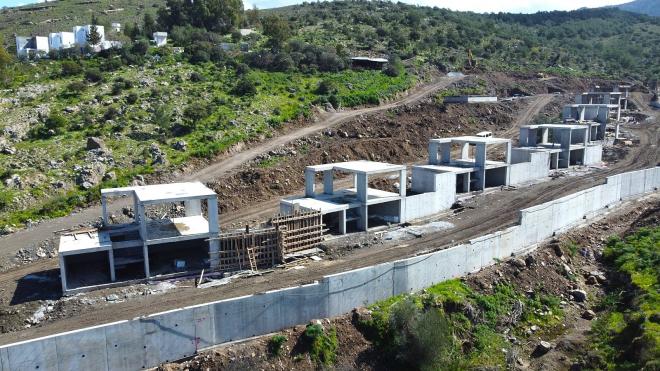 Вилла 4+1 с видом на море в Бодрум