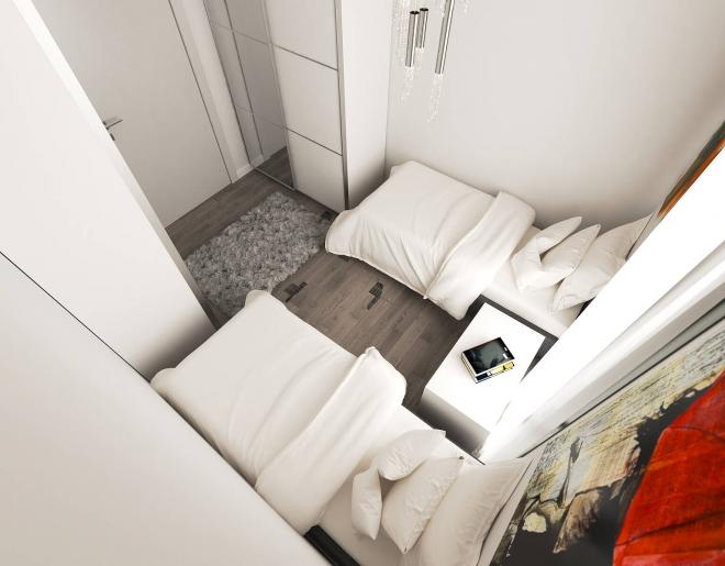 Квартира 2+1 с видом на море в Бодрум