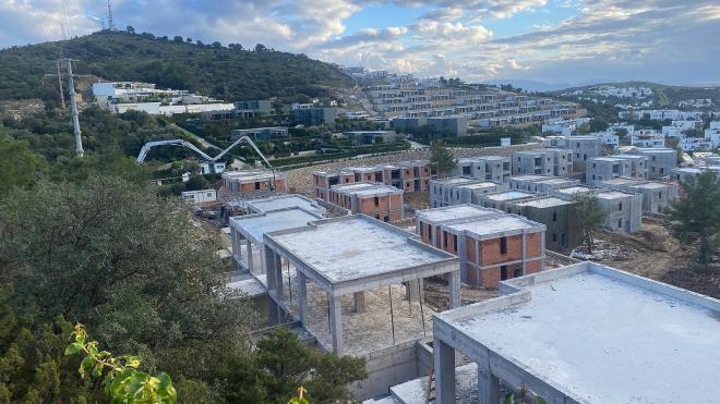 Квартира 2+1 с видом на море в Бодрум