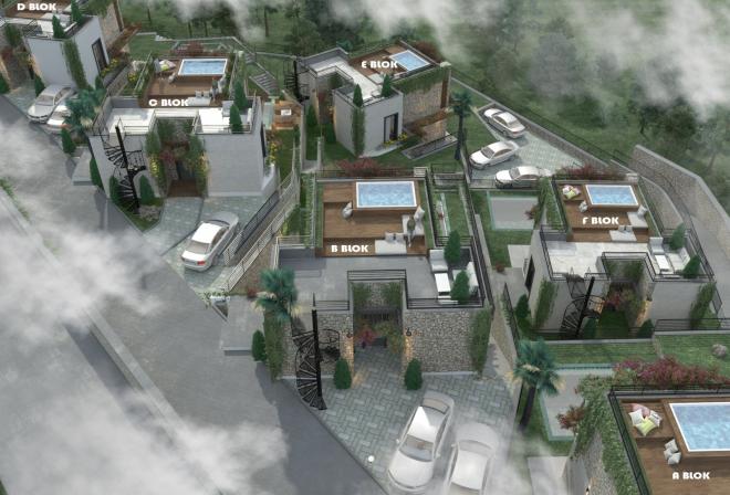 Квартира 2+1 в Бодрум