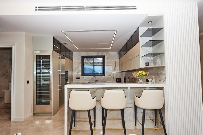 Вилла 5+1 с видом на море в Бодрум