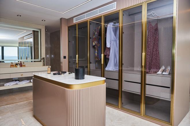 Вилла 5+1 с видом на море в Бодрум