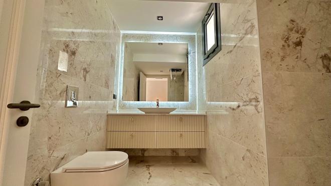 Вилла 5+1 с видом на море в Бодрум