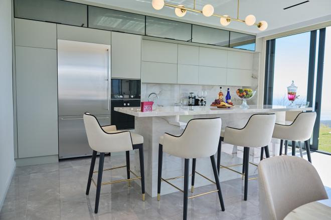 Вилла 5+1 с видом на море в Бодрум