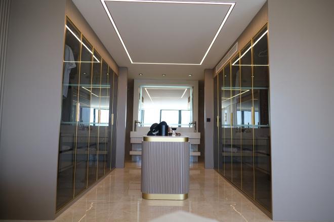 Вилла 5+1 с видом на море в Бодрум