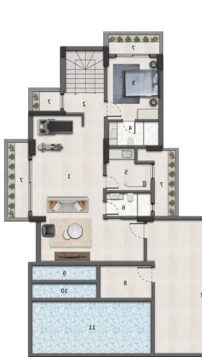 Вилла 4+2 в Бодрум